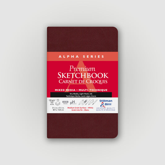 Stillman & Birn Alpha Softcover 8,9x14cm 150g 46 sheets