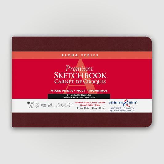 Stillman & Birn Alpha Softcover 21,6x14cm 150g 46 sheets