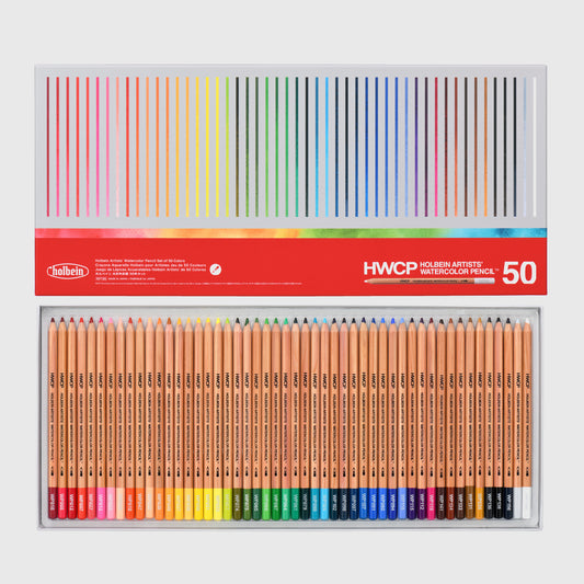 Holbein Artist' Watercolor Pencil 50 Color Set