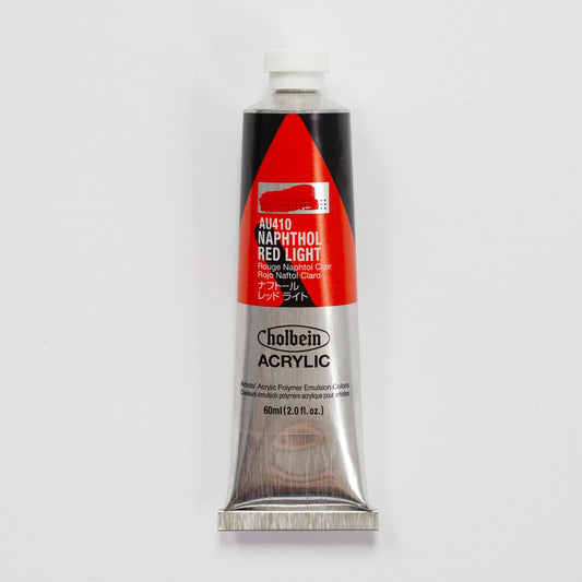Holbein Acrylic Heavy body AU410 Naphthol Red Light B 60ml