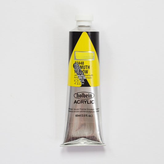 Holbein Acrylic Heavy body AU448 Bismuth Yellow D 60ml