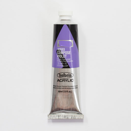 Holbein Acrylic Heavy body AU503 Compose Violet B 60ml