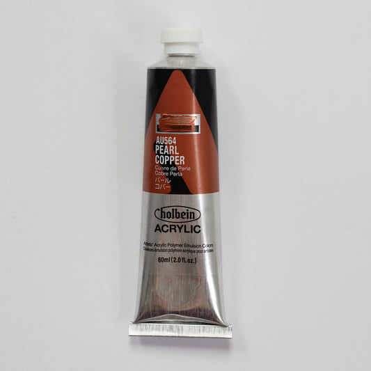 Holbein Acrylic Heavy body AU564 Pearl Copper D 60ml