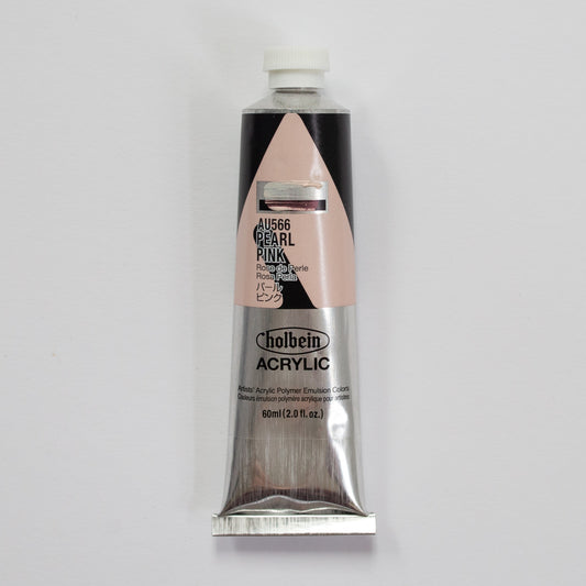 Holbein Acrylic Heavy body AU566 Pearl Pink D 60ml