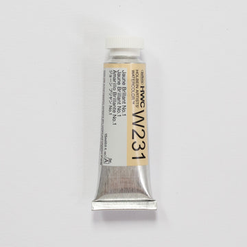 Holbein Artists' Watercolor 15ml W231 Jaune Brillant #1 A