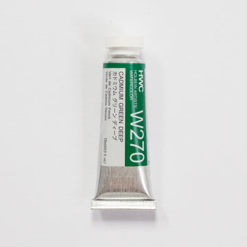 Holbein Artists' Watercolor 15ml W270 Cadmium Green Deep C