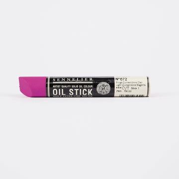 Sennelier Oil stick 38ml 672 Light Quinacridone Magenta S1