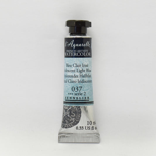 Sennelier l'Aquarelle 037 Iridescent Light Blue 10ml