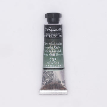 Sennelier l'Aquarelle 203 Greenish Umber 10ml S1