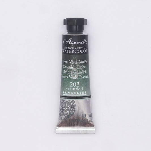 Sennelier l'Aquarelle 203 Greenish Umber 10ml S1