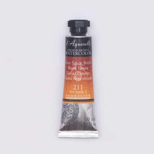 Sennelier l'Aquarelle 211 Burnt Sienna 10ml S1