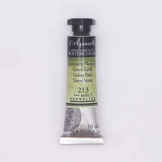 Sennelier l'Aquarelle 213 Green Earth 10ml S1