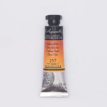 Sennelier l'Aquarelle 257 Gold Ochre 10ml S1