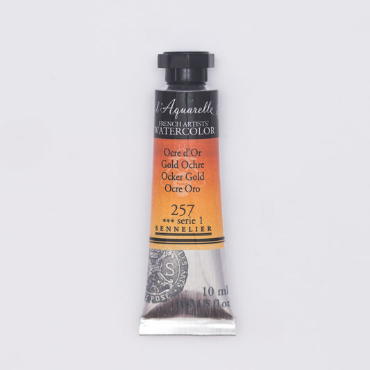 Sennelier l'Aquarelle 257 Gold Ochre 10ml S1