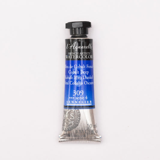 Sennelier l'Aquarelle 309 Cobalt Deep 10ml S4