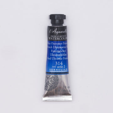Sennelier l'Aquarelle 314 French Ultramarine Blue 10ml S2