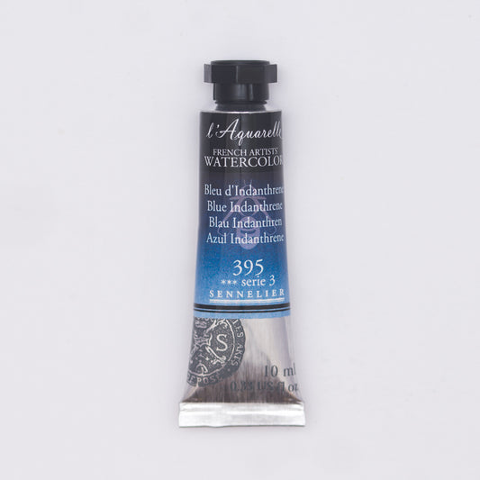 Sennelier l'Aquarelle 395 Blue Indanthrene 10ml S3