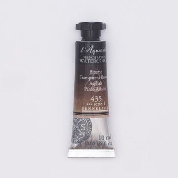 Sennelier l'Aquarelle 435 Transparent Brown 10ml S1