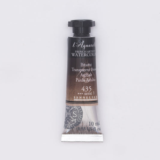 Sennelier l'Aquarelle 435 Transparent Brown 10ml S1