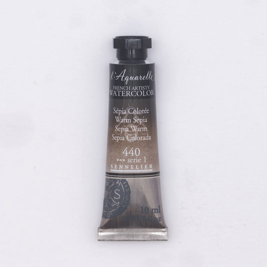 Sennelier l'Aquarelle 440 Warm Sepia 10ml S1