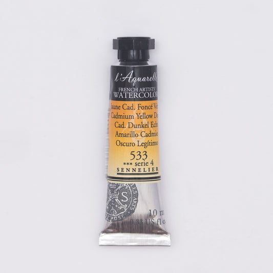Sennelier l'Aquarelle 533 Cadmium Yellow Deep 10ml S4