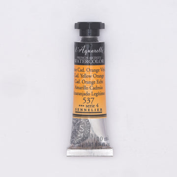 Sennelier l'Aquarelle 537 Cadmium Yellow Orange 10ml S4