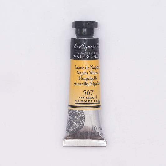 Sennelier l'Aquarelle 567 Naples Yellow 10ml S1
