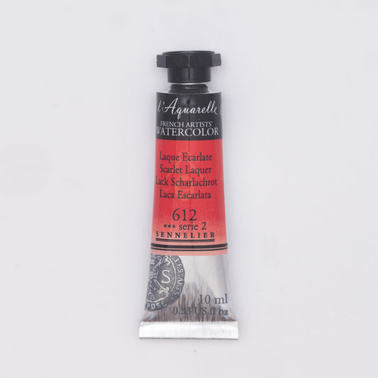 Sennelier l'Aquarelle 612 Scarlet Laquer 10ml S2