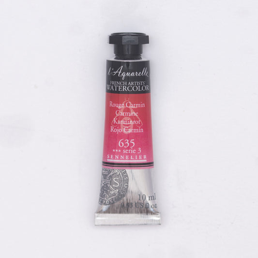 Sennelier l'Aquarelle 635 Carmine 10ml S3