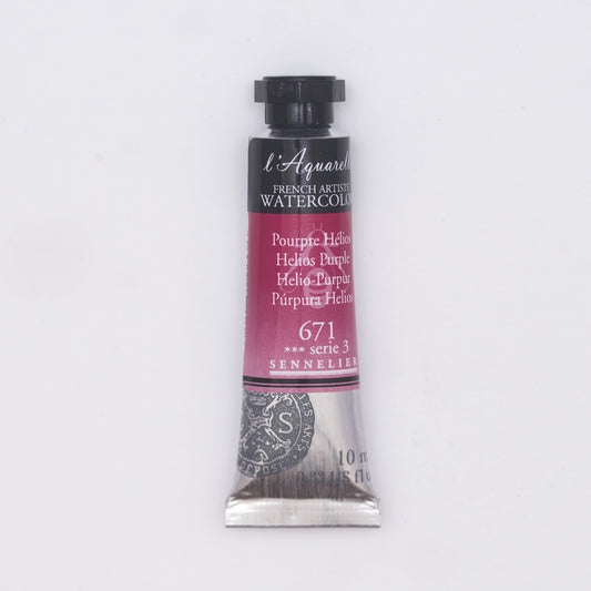 Sennelier l'Aquarelle 671 Helios Purple 10ml S3