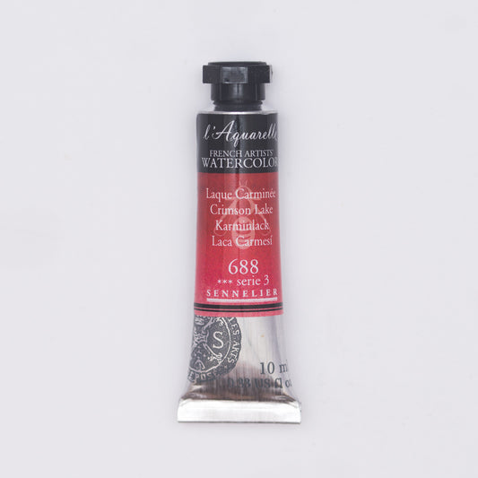 Sennelier l'Aquarelle 688 Crimson Lake 10ml S3