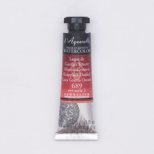 Sennelier l'Aquarelle 689 Alizarin Crimson 10ml S1