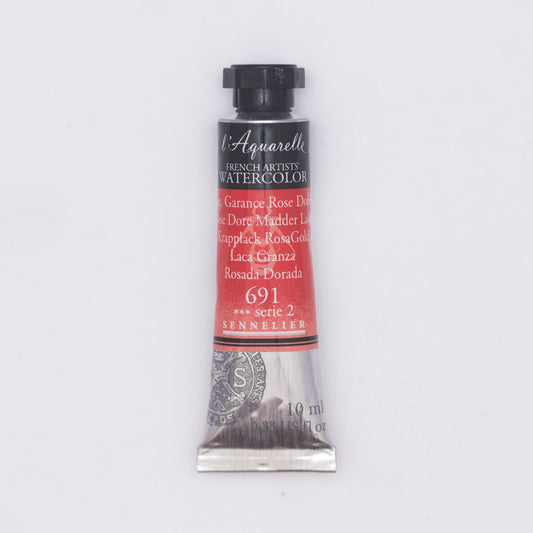 Sennelier l'Aquarelle 691 Rose Dore Madder Lake 10ml S2