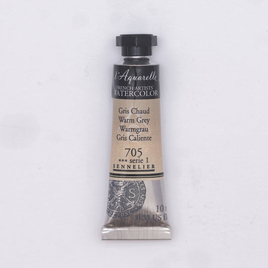 Sennelier l'Aquarelle 705 Warm Grey 10ml S1