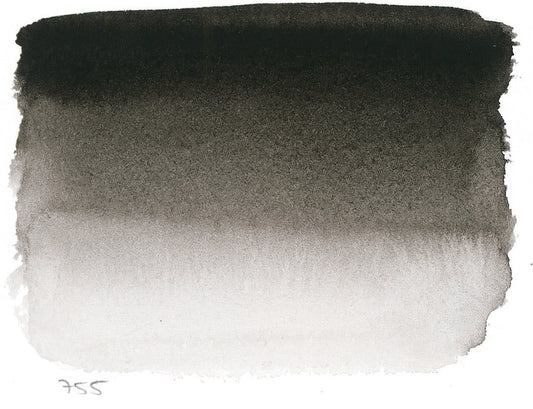 Sennelier l'Aquarelle 755 Ivory Black 10ml S1