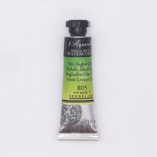 Sennelier l'Aquarelle 805 Phthalo. Green Light 10ml S1