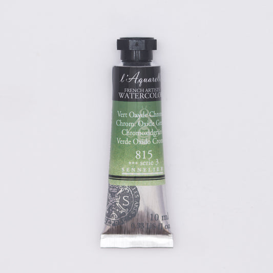 Sennelier l'Aquarelle 815 Chromium Oxide Green 10ml S3