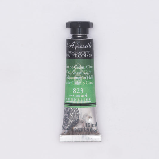 Sennelier l'Aquarelle 823 Cadmium Green Light 10ml S4