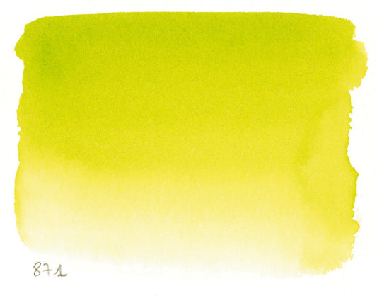 Sennelier l'Aquarelle 871 Bright Yellow Green 10ml S2