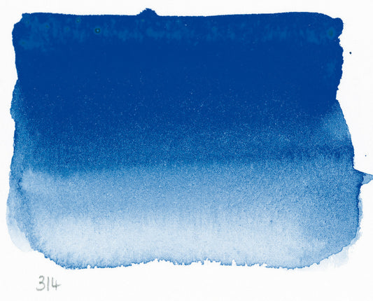 Sennelier l'Aquarelle 314 French Ultramarine Blue half pan S2