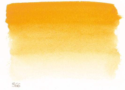 Sennelier l'Aquarelle 566 Naples Yellow Deep half pan S1