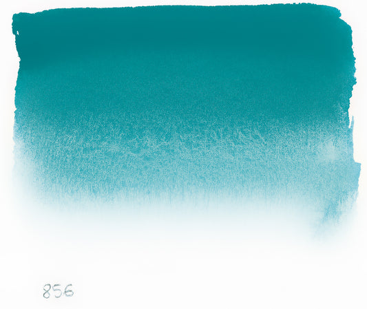 Sennelier l'Aquarelle 856 Cobalt Green half pan S4