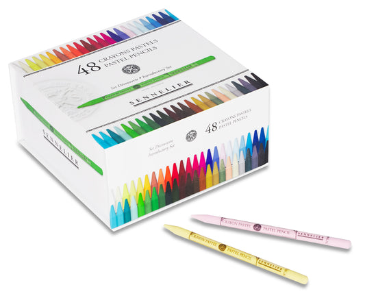 Set of 48 assorted Sennelier Pastel Pencils