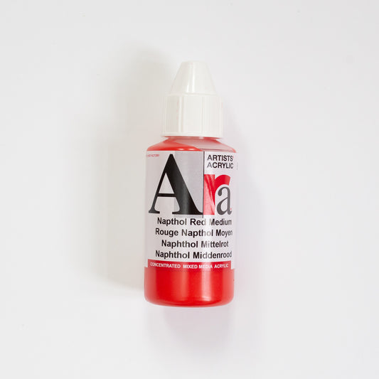 Ara Acrylic 100ml 176 Napthol Red Medium B