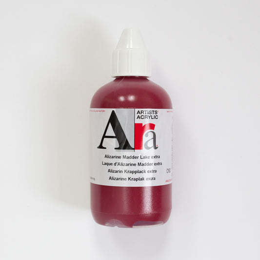 Ara Acrylic 250ml 163 Alizarin Madder Lake Extra C
