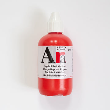 Ara Acrylic 250ml 176 Napthol Red Medium B