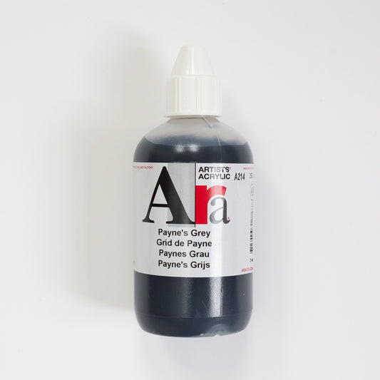 Ara Acrylic 250ml 214 Payne's Grey A