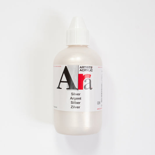 Ara Acrylic 250ml 255 Silver C