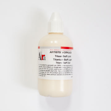 Ara Acrylic 250ml 100 Titanium Buff Light A