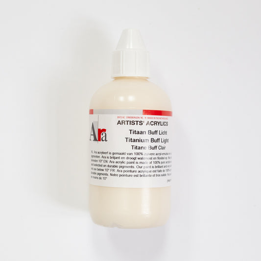 Ara Acrylic 250ml 100 Titanium Buff Light A